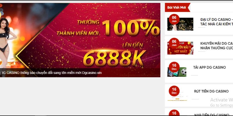 DG casino thông tin về nguồn gốc xuất xứ